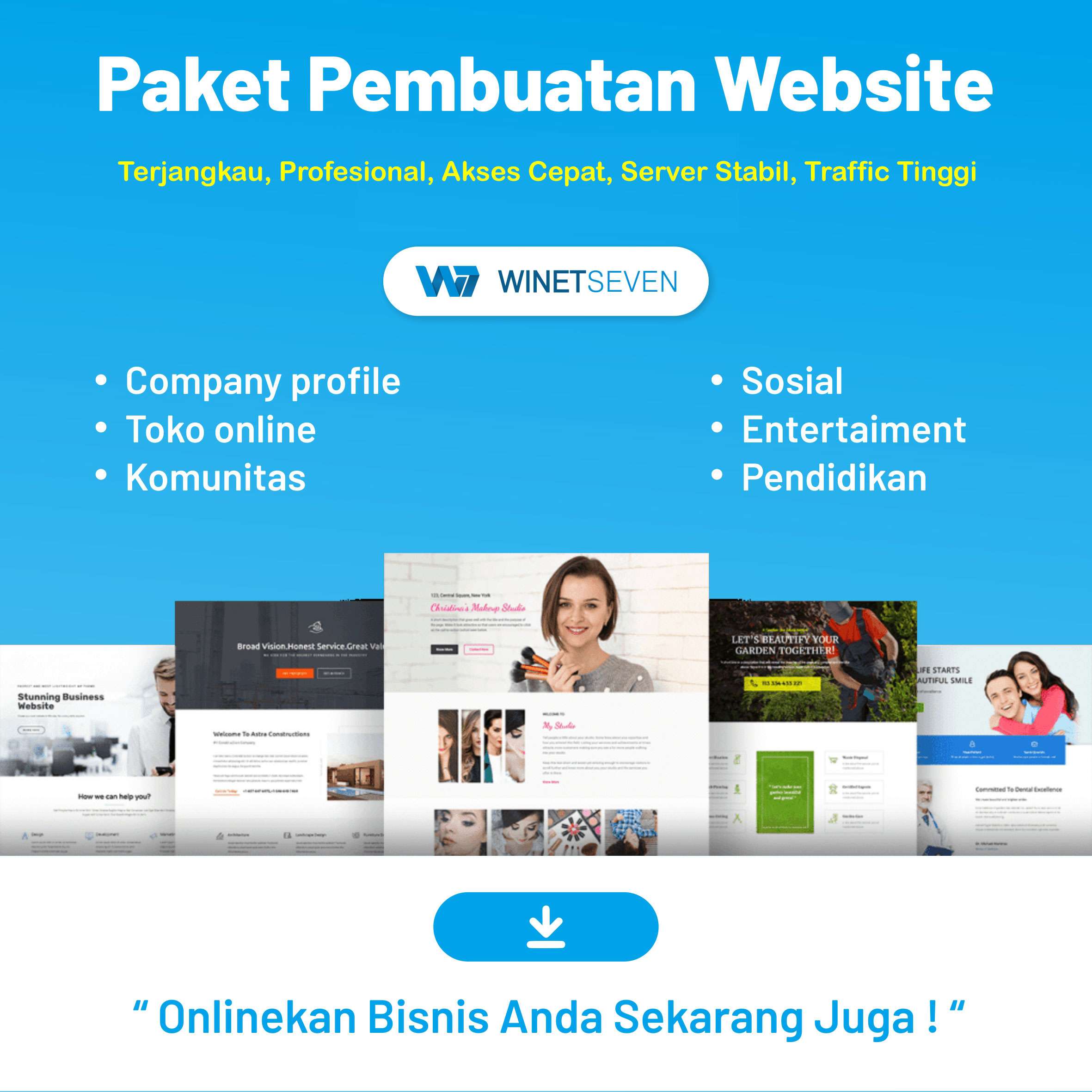 5 Alasan Mengapa Bisnis Anda Harus Memiliki Website Sendiri 1