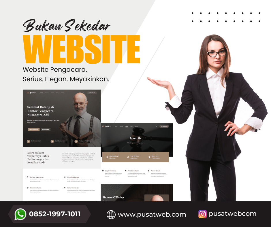 Jasa Website untuk Pengacara 1