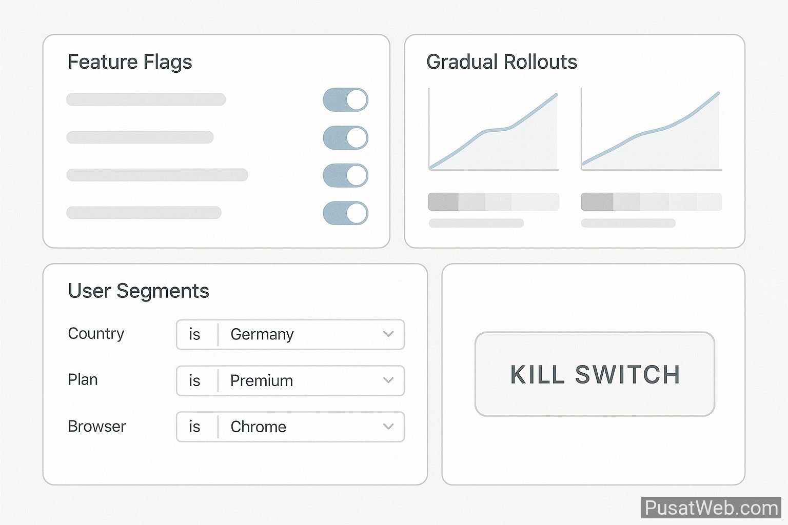 Feature Flag pada Software Custom: Rilis Lebih Aman 1 Feature Flag pada Software Custom: Rilis Lebih Aman
