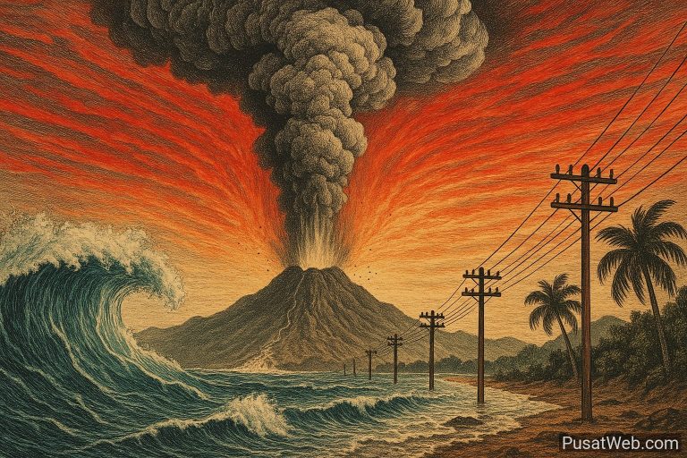 Erupsi Gunung Krakatau: Ledakan, Tsunami, Warisan 2 Erupsi Gunung Krakatau: Ledakan, Tsunami, Warisan