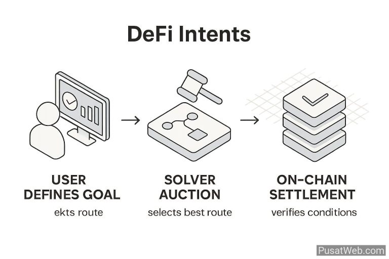 Intents di DeFi: Arsitektur, Keamanan, dan UX Praktis 1 Intents di DeFi: Arsitektur, Keamanan, dan UX Praktis