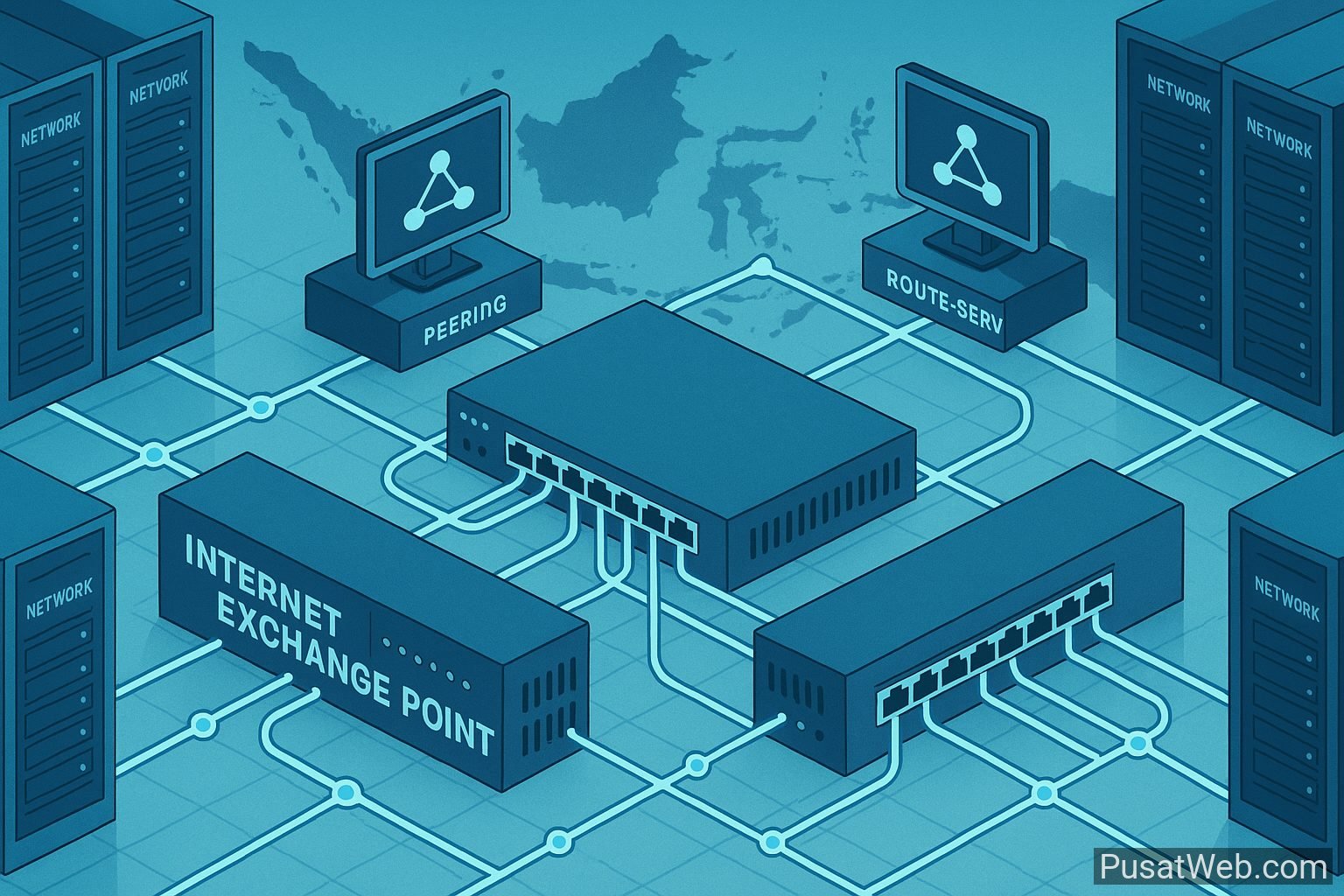 Internet Exchange Point (IXP): Manfaat, Cara Kerja, Cek Rute 1 Internet Exchange Point (IXP): Manfaat, Cara Kerja, Cek Rute