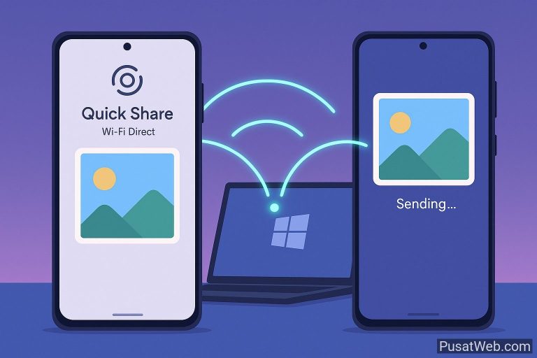 Quick Share Android: Kirim File Cepat, Aman, Multiplatform 1 Quick Share Android: Kirim File Cepat, Aman, Multiplatform