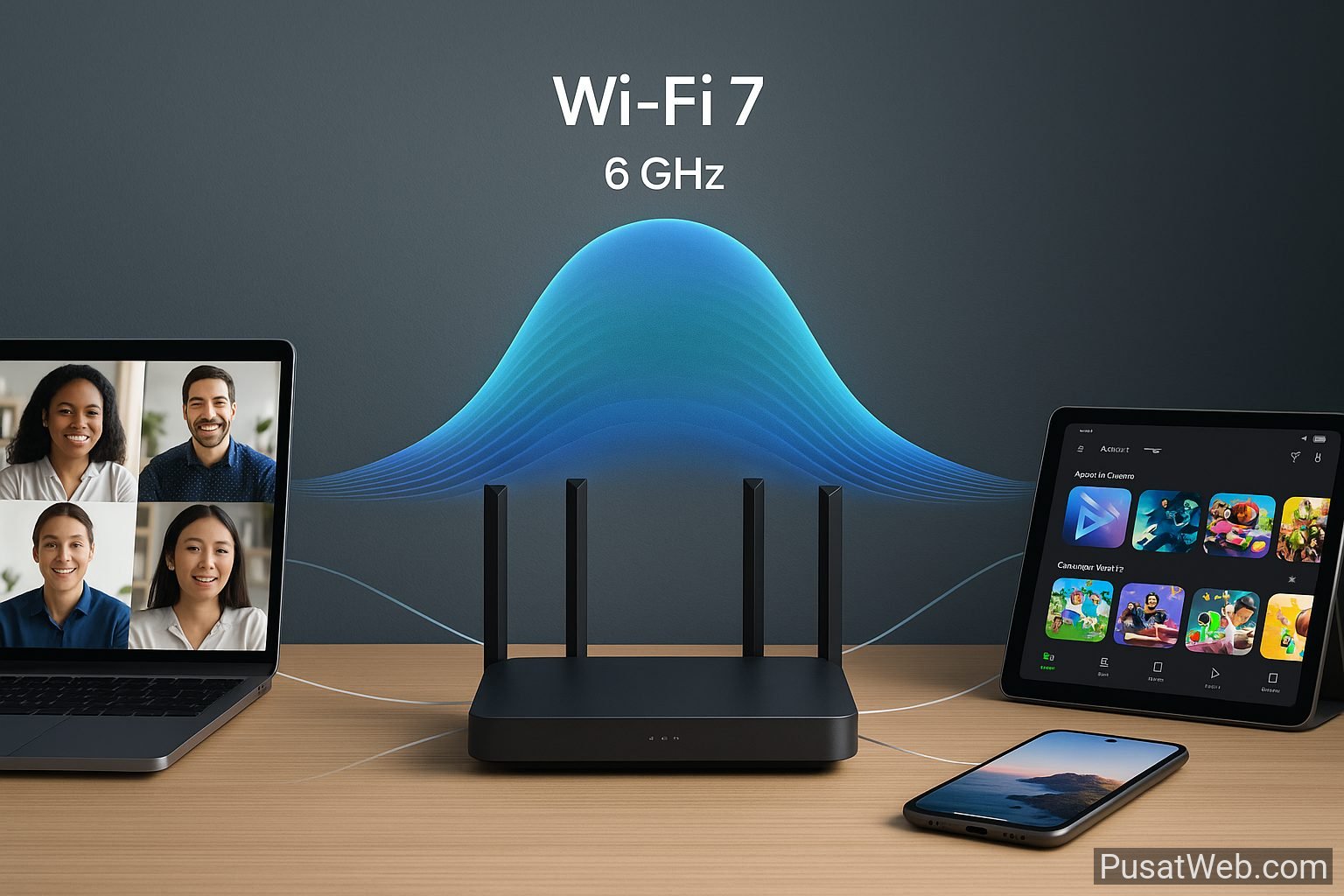 Wi‑Fi 7 (802.11be): Cara Kerja & Panduan Upgrade Lengkap 1 Wi‑Fi 7 (802.11be): Cara Kerja & Panduan Upgrade Lengkap